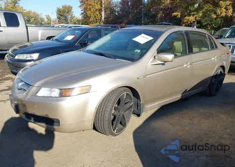 2006 Acura Tl из США, поврежденный, VIN 19UUA66266A035835